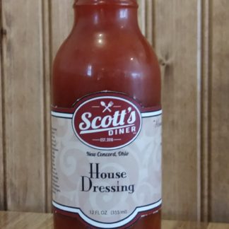 A bottle of Scott’s Diner’s House Dressing